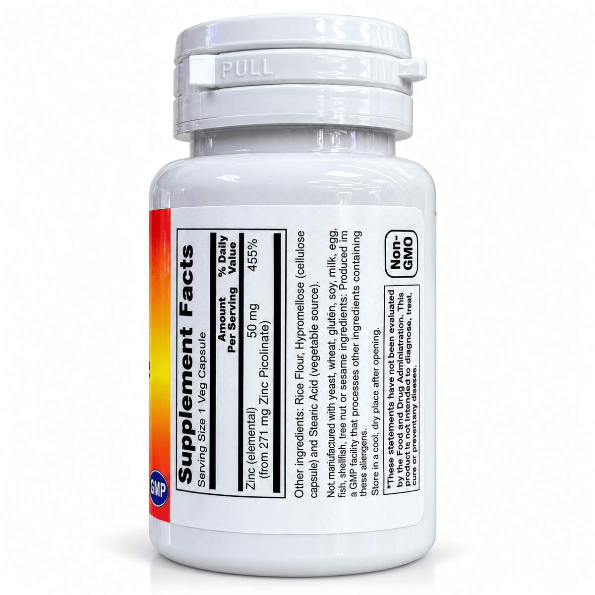 Penta Vitals Zinc Picolinate 50mg – Immune Support | 60 Veg Capsules - Mann Nutrition