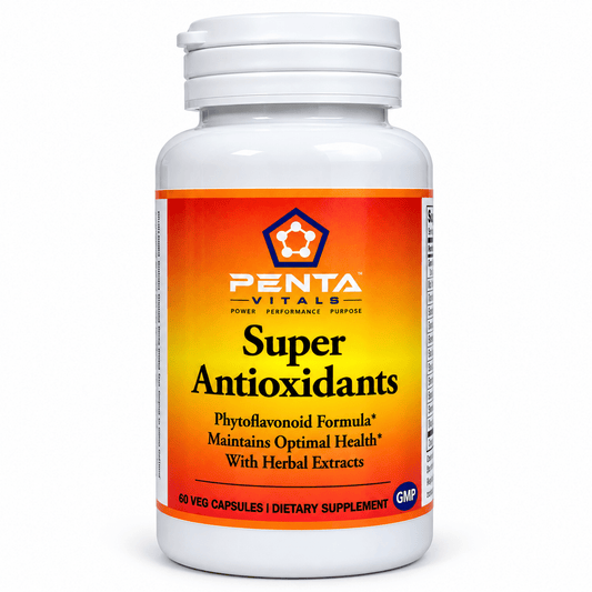 Penta Vitals Super Antioxidants -60 Veg Caps - Mann Nutrition