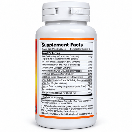 Penta Vitals Super Antioxidants -60 Veg Caps - Mann Nutrition